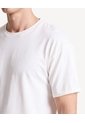 Camiseta Relaxed Fluida  Para Hombre Crema Seven Seven de Seven Seven