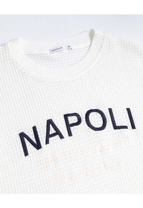 Camiseta  Para Hombre Manga Corta Cuello Redondo Color Marfil Marca Seven Seven #45092860