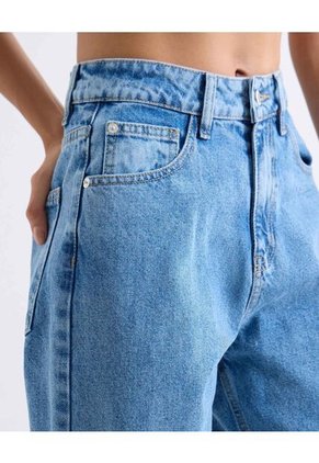 Jean Mom Tono Claro  Para Mujer Azul Seven Seven