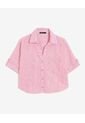 Blusa Camisera Holgada  Para Mujer Rojo Seven Seven de Seven Seven