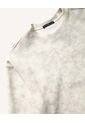 Camiseta Oversize De Efecto Lavado  Para Hombre Beige Seven Seven de Seven Seven