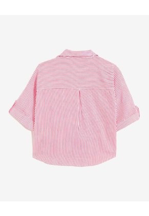 Blusa Camisera Holgada Para Mujer Rojo Seven Seven