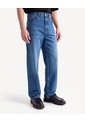 Jean Loose Fit Tiro Medio  Para Hombre Azul Seven Seven de Seven Seven