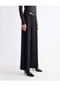 Pantalón Wide Leg Con Cinturón  Para Mujer Negro Seven Seven de Seven Seven