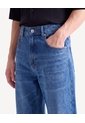 Jean Loose Fit Tiro Medio  Para Hombre Azul Seven Seven de Seven Seven