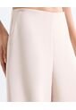 Pantalón Wide Leg Tiro Alto  Para Mujer Crema Seven Seven de Seven Seven