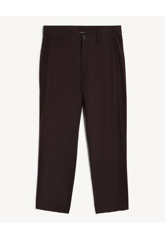 Pantalón Chino Straight  Para Hombre Café Seven Seven Seven Seven
