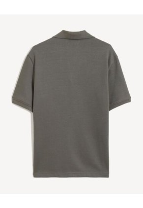 Camisa Polo Regular Fit Texturizada  Para Hombre Verde Seven Seven