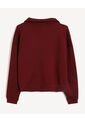 Buso Half Zipper  Para Mujer Vino Seven Seven de Seven Seven