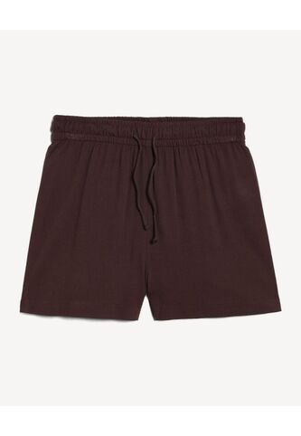 Short  Para Mujer Multiusos Plano Color Café Marca Seven Seven #28191153 Seven Seven