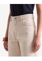 Jean Mom Tiro Alto  Para Mujer Taupe Seven Seven de Seven Seven