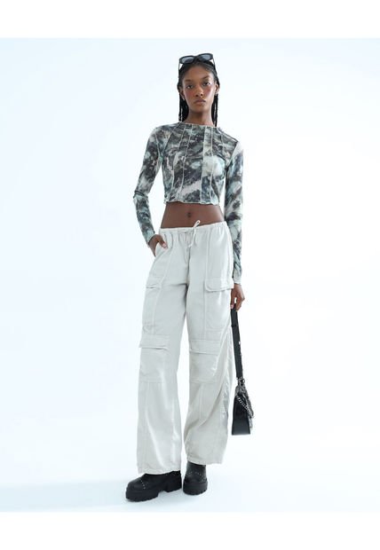 Pantalon Para Mujer  Color Gris  Marca Seven Seven #28071744