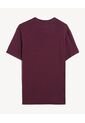 Camiseta Slim Fit Cuello Redondo  Para Hombre Café Seven Seven de Seven Seven
