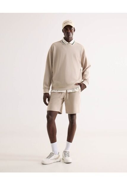 Bermuda Para Hombre Jogger Largo Color Taupe Marca Seven Seven #45100733