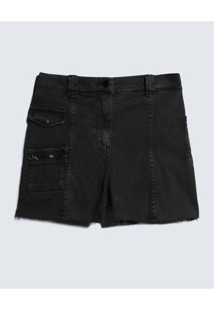 Short Para Mujer  Color Negro Marca Seven Seven #28191011