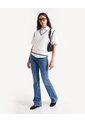 Chaleco Tejido Cuello En V  Para Mujer Crudo Seven Seven de Seven Seven