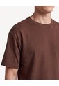 Camiseta Comfy Textura De Punto  Para Hombre Café Seven Seven de Seven Seven