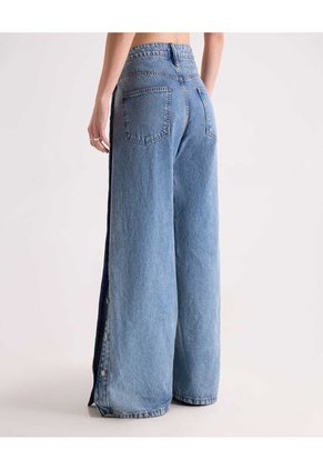 Jean  Para Mujer Wide-Leg Color Azul Marca Seven Seven #28167413