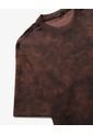 Camiseta Oversize De Efecto Lavado  Para Hombre Vino Seven Seven de Seven Seven
