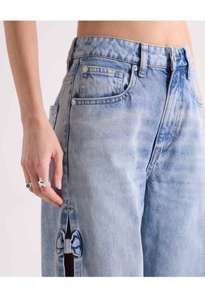 Jean  Para Mujer Wide-Leg Color Azul Marca Seven Seven #28168326