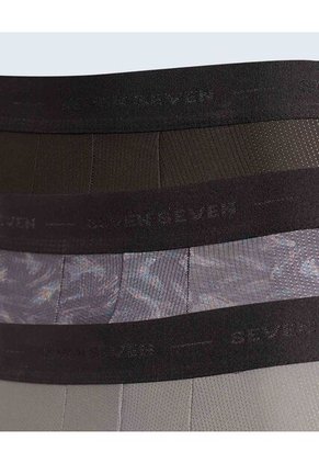 Pantaloncillo Para Hombre Boxer Filete Medio Color Negro Marca Seven Seven #45000366