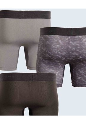 Pantaloncillo Para Hombre Boxer Filete Medio Color Negro Marca Seven Seven #45000366