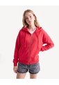 Hoodie Bordado En Relieve  Para Mujer Rojo Seven Seven de Seven Seven