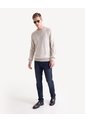 Saco Tricot Acanalado En Rib  Para Hombre Arena Seven Seven de Seven Seven