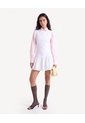 Vestido Mini Con Escote  Para Mujer Crudo Seven Seven de Seven Seven