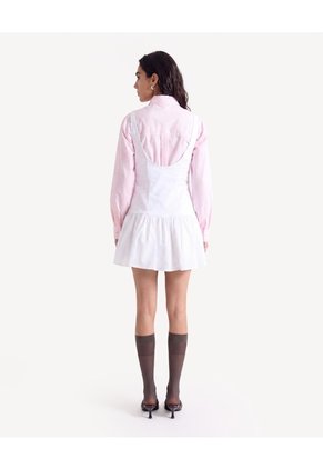 Vestido Mini Con Escote Para Mujer Crudo Seven Seven