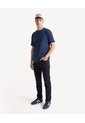 Camiseta Comfy Textura De Punto  Para Hombre Azul Seven Seven de Seven Seven