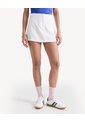 Skort Lino Bolsillos De Ribete  Para Mujer Blanco Seven Seven de Seven Seven