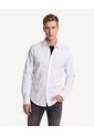 Camisa Formal Stretch Cuello Gales  Para Hombre Blanco Seven Seven de Seven Seven
