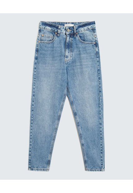 Jean Para Mujer Mom Color Azul Medio Marca Seven Seven #28160943