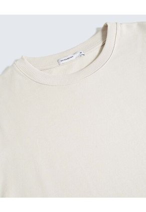 Camiseta Para Hombre Manga Corta Cuello Redondo Color Beige Marca Seven Seven #45092756