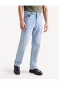 Jean Straight Efecto Hielo  Para Hombre Azul Seven Seven de Seven Seven