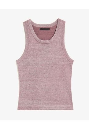 Camiseta Para Mujer Manga Sisa Cuello Redondo Color Morado Marca Seven Seven #28096275