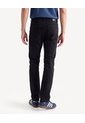 Pantalón Regular Stretch Tiro Medio  Para Hombre Negro Seven Seven de Seven Seven