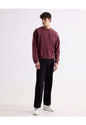 Buzo Para Hombre Cuello Redondo Color Vino Marca Seven Seven #45060695