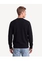 Saco Polo Tricot Con Botones  Para Hombre Negro Seven Seven de Seven Seven