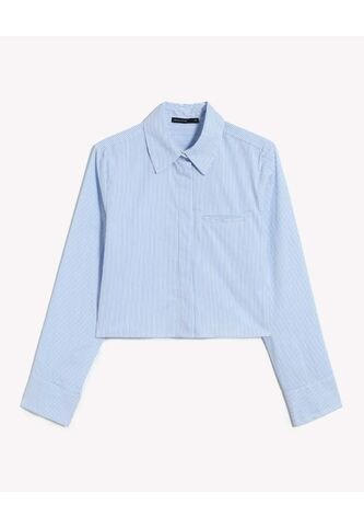 Blusa Para Mujer Manga Larga Color Azul Marca Seven Seven #28124099 Seven Seven