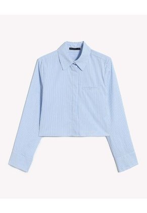 Blusa Para Mujer Manga Larga Color Azul Marca Seven Seven #28124099