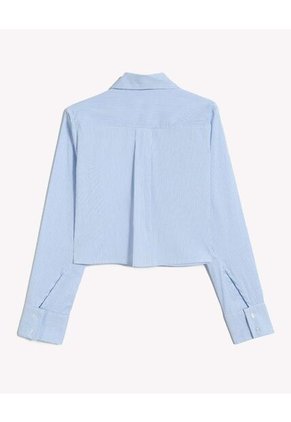 Blusa Para Mujer Manga Larga Color Azul Marca Seven Seven #28124099