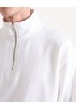 Buzo Halfzipper Burda Suave  Para Hombre Marfil Seven Seven de Seven Seven