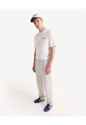 Pantalón Jogger Tejido De Punto Para Hombre Taupe Seven Seven
