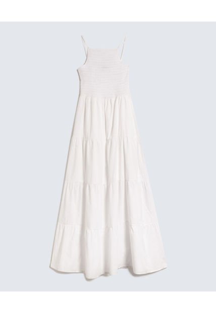 Vestido Para Mujer M/Sisa Largo Color Crudo Marca Seven Seven #28171368