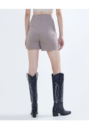 Short Para Mujer  Color Cafe Claro Marca Seven Seven #28190981