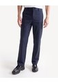 Pantalón Sastrero Straight Resortado  Para Hombre Azul Seven Seven de Seven Seven