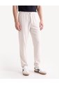 Pantalón Carrot Textura Rústica  Para Hombre Beige Seven Seven de Seven Seven