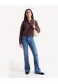 Jean Flare Tiro Medio  Para Mujer Azul Seven Seven de Seven Seven